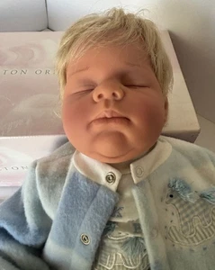 Lee Middleton Rock-A-Bye Baby Doll With Certificate Of Authenticity In Box - Picture 1 of 17
