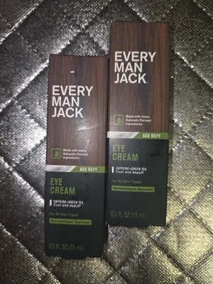 Every Man Jack Age Defy Eye Cream 0.5 Fl Oz Lot Of 2 (Hard To Find) - Image 1 of 2