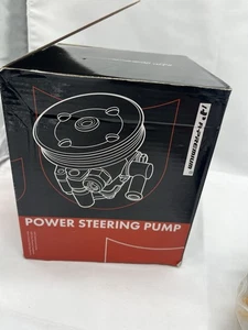Power Steering Pump with Pulley for Honda Passport Isuzu Axiom Rodeo Sport 01-02 - Bild 1 von 4