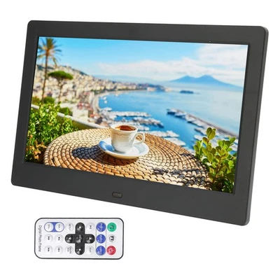 Digital Photo Frame HD 10.1 Inch 1024x600 LCD Display Smart Electronic Picture - Image 1 of 4