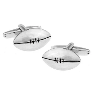 RUGBY BALL GEMELOS Par Aficionado Deportivo Alta Calidad Hombre Accesorio NUEVO con BOLSA DE REGALO Foto 1 de 4