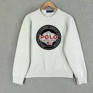 Polo Ralph Lauren Felpa Uomo Media Mondiali Alpini Corsa Cookie Patch - Foto 1 di 13