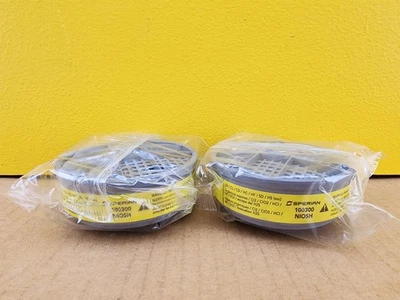 NEW Sperian 100300 NIOSH Reusable Respirator Cartridge (2/pk) - Image 1 of 4