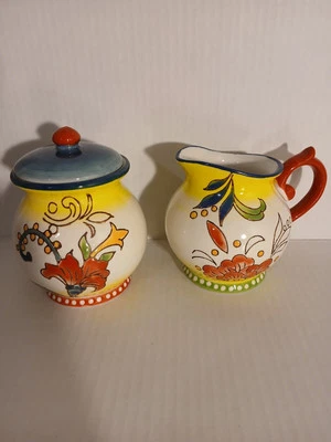 JUEGO DE CREMA Y AZUCARERO HOLANDÉS DE CERA ANTROPOLOGÍA CASA DE CAMPO NÚCLEO GRANJA Foto 1 de 4