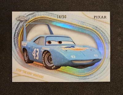 2025 Topps Chrome Disney Strip “The King” Weathers White Refractor /30   - Изображение 1 из 2