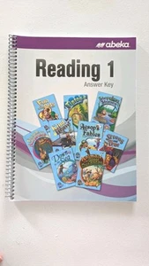 Abeka Reading 1 Answer Key Homeschool Teachers Book 1st Grade 1 - Picture 1 of 4