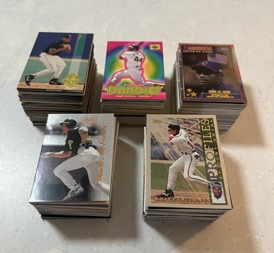 (500) LOTE COLECCIÓN TARJETAS PARALELAS VINTAGE REFRACTOR NOVATO MLB Foto 1 de 2