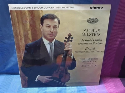 Nathan Milstein Mendelssohn Bruch Violin Concerto Made in England Capitol SP8518 - Image 1 of 4