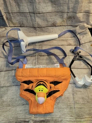  2002 The First Years Tigger Baby Door Jumper Columpio Gorila Ejercitador Ajustable Foto 1 de 4