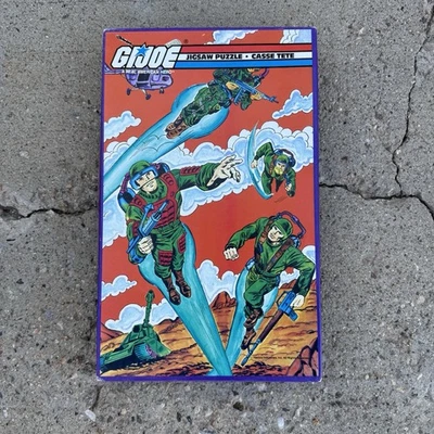 Vintage G.I. Joe 1982 Jigsaw Puzzle 1610-4 War Hero GI JOE MISSING ONE PIECE - Image 1 of 4