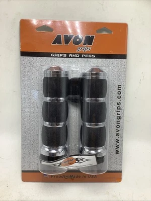 NEW Air Cushioned Grips with Cable Throttle Super Sport Chrome AIR-90-BOSS - Image 1 of 4