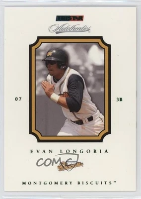 2007 TRISTAR Autothentics Green /250 Evan Longoria #69 - Image 1 of 2