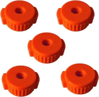 TUOREN 5 Packs Quick Release Clamp Cymbal Nuts 8Mm for Cymbal Jazz Drum Parts Accessori