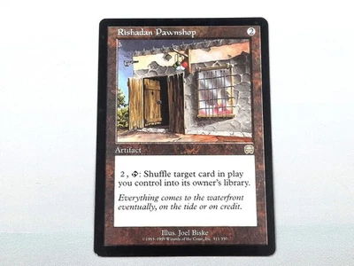 MTG - MERCADIAN MASQUES (BB/'99) - RISHADAN PAWNSHOP (311) - R.P./RARE/N. PL./NM - Bild 1 von 4