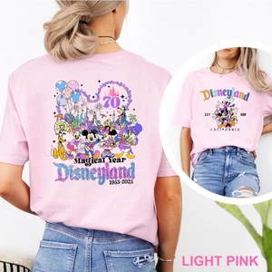 Camisa Disney Magic 70 Aniversario, Camisa Vacaciones Familiares Disneyland, 203364 - Imagen 1 de 24