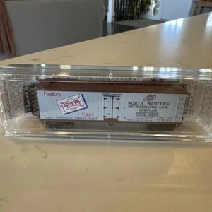 N Scale MTL 40' Reefer NW Refrigerator Priebe Poultry & Eggs 49520 - Picture 1 of 5