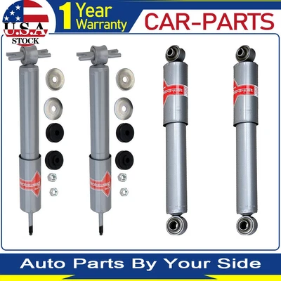 4 Amortiguadores delanteros traseros KYB puntales para Chevrolet Corvette 5,7 L 1987 1986 1985 Foto 1 de 4