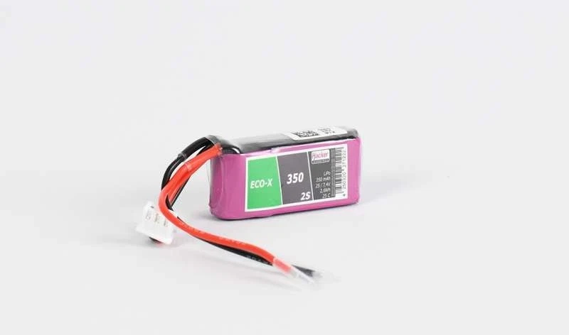 Hacker Motor TF ECO-X 2S LiPo Akku 350mAh #90350241 - Bild 1 von 1