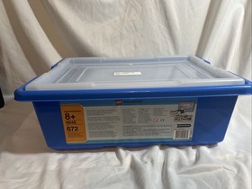 LEGO Mindstorms Plastic Bin Tote with Lid and Internal Tray Storage 9648