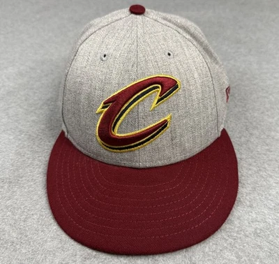 Cleveland Cavaliers Hat Mens 7-5/8 Fitted 59Fifty Low Profile NBA New Era - Image 1 of 4