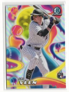 Zac Veen 2025 Bowman Chrome Rookie Melt Mashers scheda di inserimento #MM-10 - Foto 1 di 2