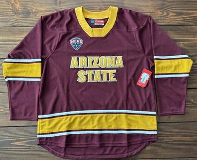 亚利桑那州太阳魔鬼曲棍球球衣红色CCM ASU - 大号 — 第 1/4 张图片