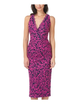 Vestido midi de noche sin mangas morado de JS COLLECTION para mujer 2 Foto 1 de 4