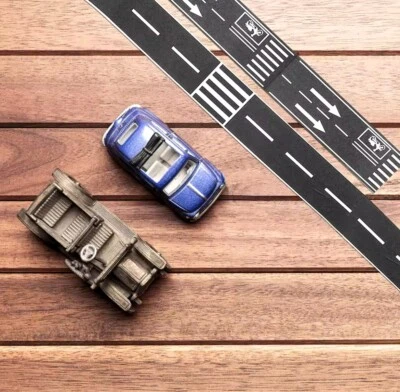 H0 Spur N Strasse Landstraße 5m Rolle 50mm breit selbstklebend Eisenbahn - Bild 1 von 4