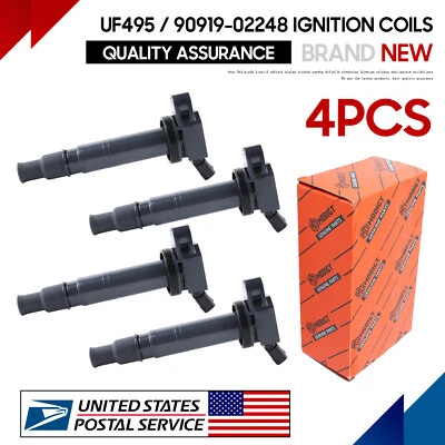 4X OE 90919-02248 para bobinas de encendido originales 673-1308 para Toyota 4Runner V6 4,0 L Foto 1 de 4