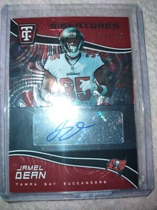 2021 Panini Totally Certified Signatures Red Jamel Dean #TCS-JDE Auto 14/100 - Picture 1 of 2