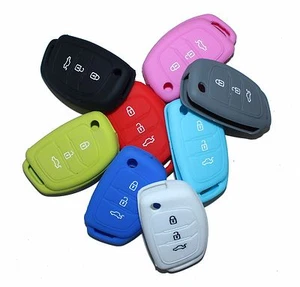 COVER CHIAVE SILICONE HYUNDAI i10 i20 IX25 IX35 IX45 PROTEZIONE COPERTURA - Foto 1 di 15