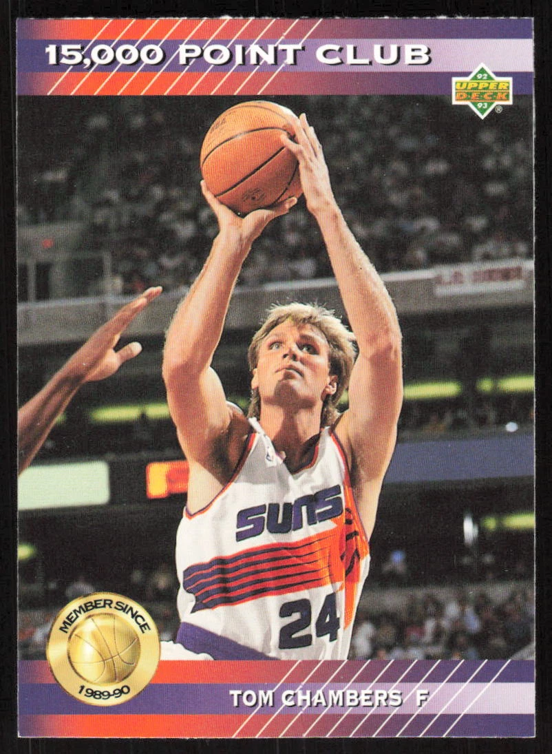 1992-93 Upper Deck 15000-Point Club Tom Chambers #PC12 Phoenix Suns