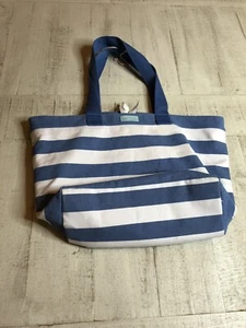 Dolce & Gabbana "Light Blue" Blue and White Striped Tote Bag. New. Authentic. - Picture 1 of 7