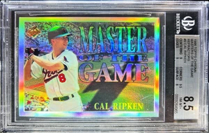 1996 Topps Chrome Cal Ripken Master of the Game Refractor MG9 BGS 8.5 HOF insert - Picture 1 of 2