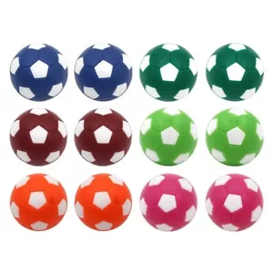 12Pk Table Soccer Foosballs Replacement Balls for Home Recreation Room Foosball - Picture 1 of 7