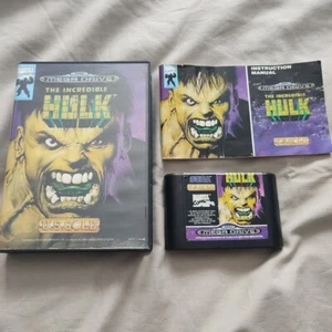 The Incredible Hulk Us Gold Sega Mega Drive Game *Boxed* - Picture 1 of 7
