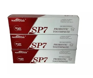 Lot of 3 New Nashuda Probiotic SP7 Toothpaste - Picture 1 of 3