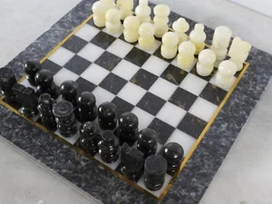 Handmade Marble Chess Set - Picture 1 of 11