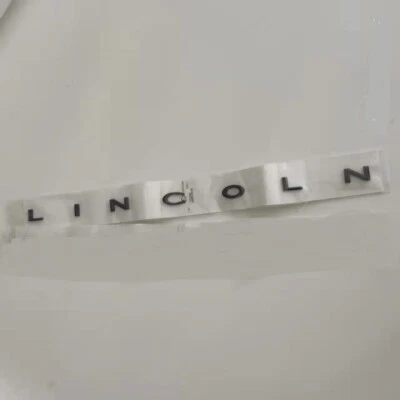 NEW All Lincoln SUV Aviator/navigator/ Black Rear Emblem Logo Letters 2020-2025 Foto 1 de 4