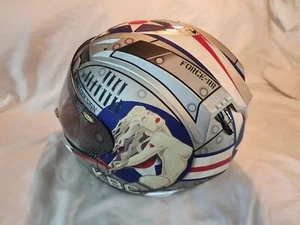 *RARE* KBC Airborne Edition 2 -“War Bird” motorcycle Helmet- Size Small - Picture 1 of 9