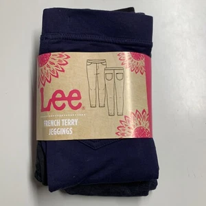 Girls Lee Leggings French Terry Variety Sizes 5 colors Lot of 3 Pair - Picture 1 of 10