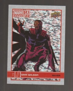 SAM WILSON 2021-22 Upper Deck Marvel Annual Silver Sparkle #72 - Picture 1 of 1