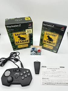 PS2 SEAMAN with Sea Mic Controller Boxed Ascii For Playstation 2 From Japan Used - Picture 1 of 17