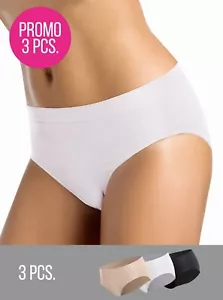 3 Damen Microfaser Midi Slips Intimidea Stretch Seamless 310283 Medium - Bild 1 von 11