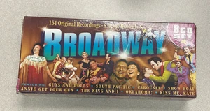Broadway Musicals: 8 Great Musicals 154 Original Recordings (8-CD Box Set, 2002) - Picture 1 of 5