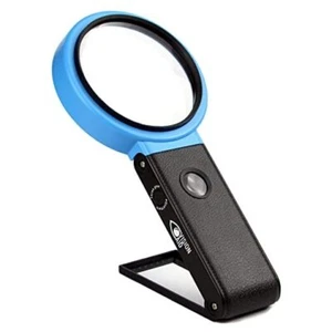 30X Hands-Free Magnifying Glass with for Coins Jewelry Crafts 21 LED Lights - Picture 1 of 6