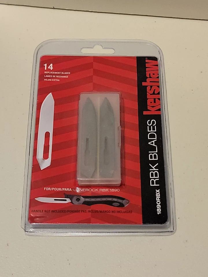 Hojas de repuesto Kershaw 1890RBX LoneRock RBK - 14 hojas Foto 1 de 4