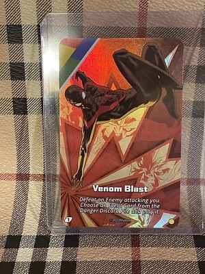 UNO Ultimate Marvel - Venom Blast - Rare Foil Card - NEW! - Image 1 of 3