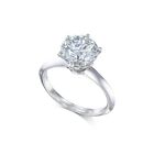 Engagement Ring 2.02 Ct Igi Gia Lab Created Diamond Fine 950 Platinum Size 7 8 9