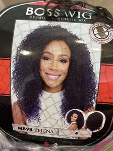 Bobbi Boss Premium Synthetic Hair Wig Color Dark Brown! Not Color Shown In Photo - Picture 1 of 3